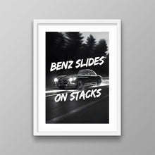 Load image into Gallery viewer, Benz Slides On Stacks
