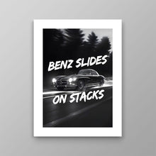 Load image into Gallery viewer, Benz Slides On Stacks
