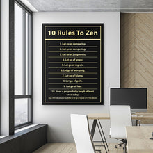 Load image into Gallery viewer, 10 Rules To Zen
