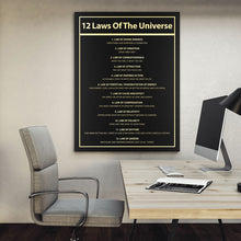 Load image into Gallery viewer, 12 Laws Of The Universe
