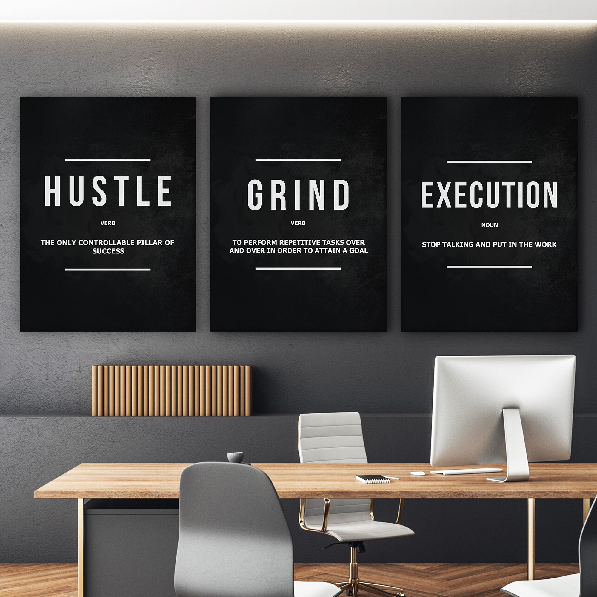 Grind Hustle Execution Bundle - Success Hunters Prints