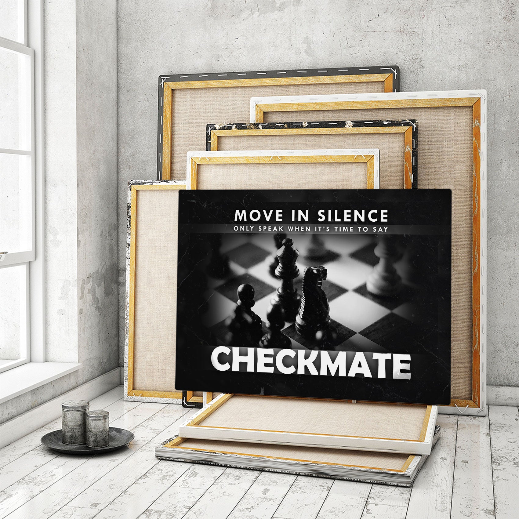 Checkmate Chess Game Art: Canvas Prints, Frames & Posters