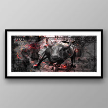 Load image into Gallery viewer, Wall Street Money Bull - Success Hunters Prints
