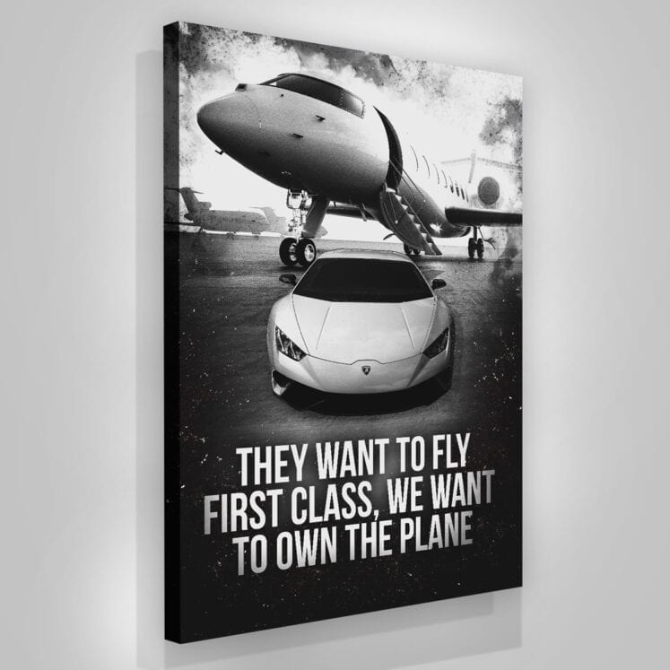Own The Plane - Success Hunters Prints