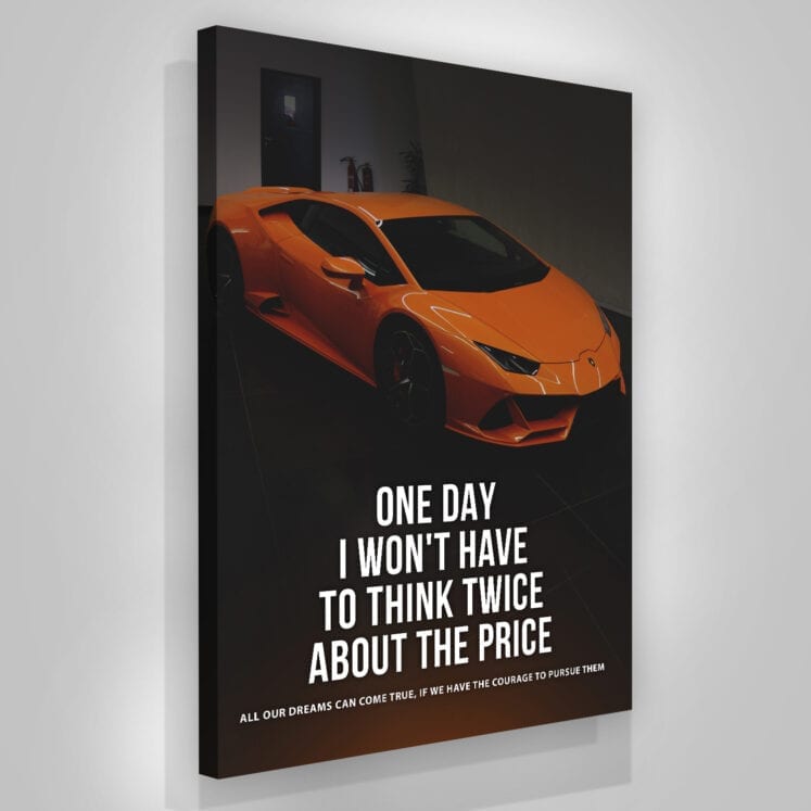 Think Twice About the Price - Success Hunters Prints