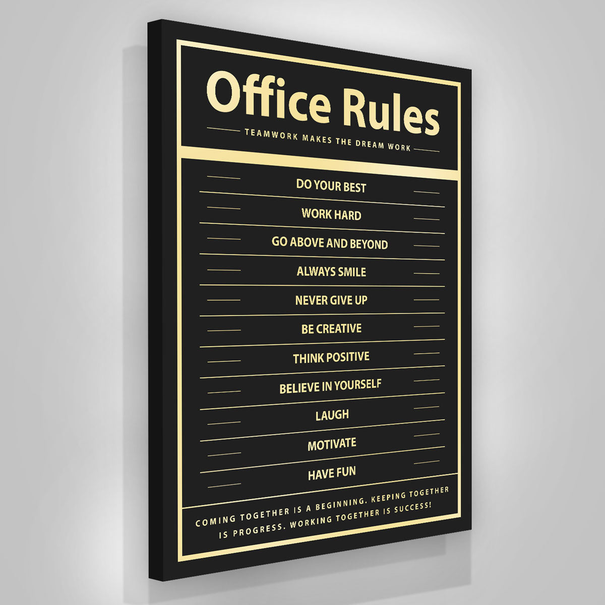 Office Rules - Success Hunters Prints