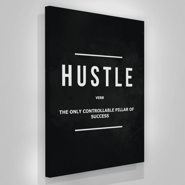 Hustle Verb - Success Hunters Prints