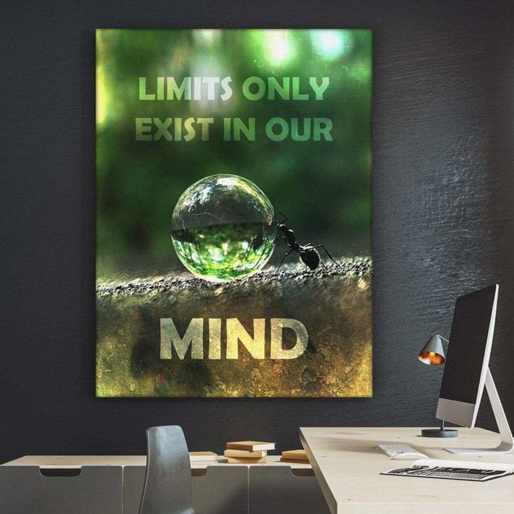 Limits Only Exist In Our Mind - Success Hunters Prints