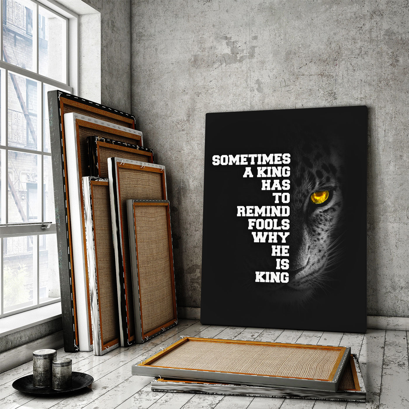 A King Has To Remind - Success Hunters Prints