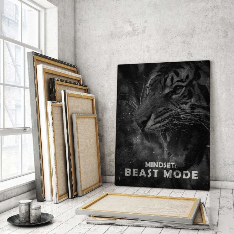 Mindset Beast Mode - Success Hunters Prints