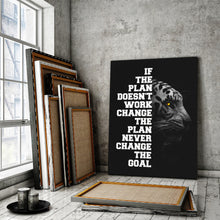 Load image into Gallery viewer, Never Change The Goal - Success Hunters Prints

