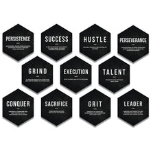 Load image into Gallery viewer, Hexagons Motivational Bundle - Success Hunters Prints
