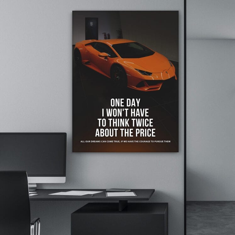 Think Twice About the Price - Success Hunters Prints