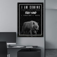 Load image into Gallery viewer, Coming For Everything - Success Hunters Prints
