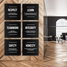 Load image into Gallery viewer, 6x Company Core Values - Success Hunters Prints
