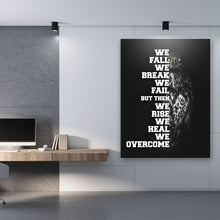 Load image into Gallery viewer, We Rise We Heal We Overcome - Success Hunters Prints
