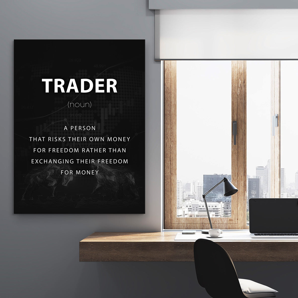 Trader Noun - Success Hunters Prints