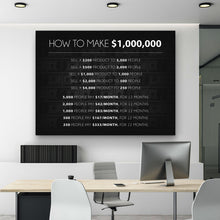 Load image into Gallery viewer, 1 Million Dollar Math - Success Hunters Prints
