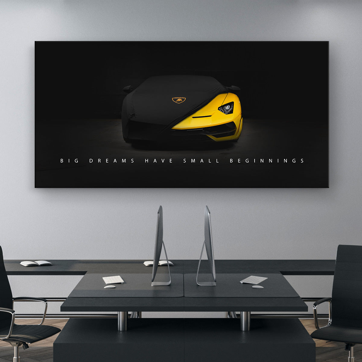 Lamborghini Big Dreams - Success Hunters Prints