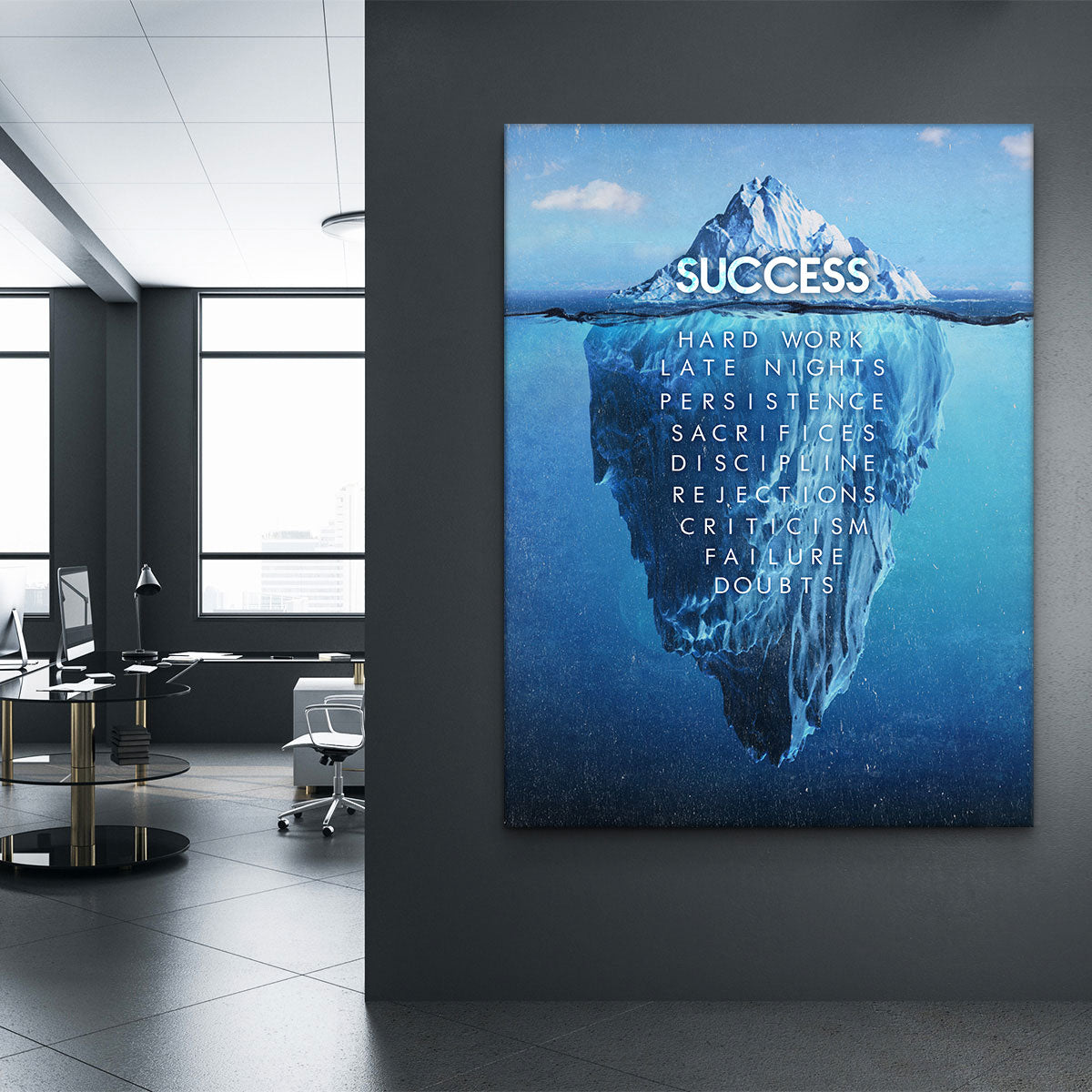 Iceberg Success - Success Hunters Prints