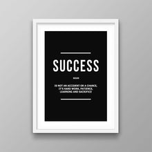 Load image into Gallery viewer, Success Noun - Success Hunters Prints
