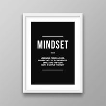 Load image into Gallery viewer, Mindset Noun - Success Hunters Prints
