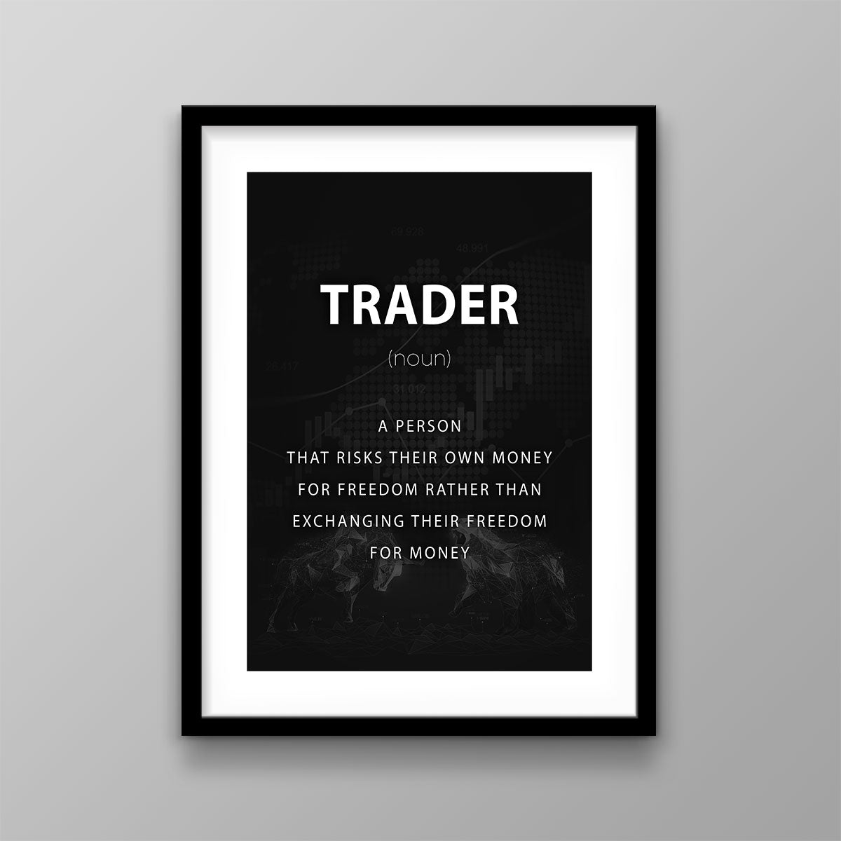 Trader Noun - Success Hunters Prints