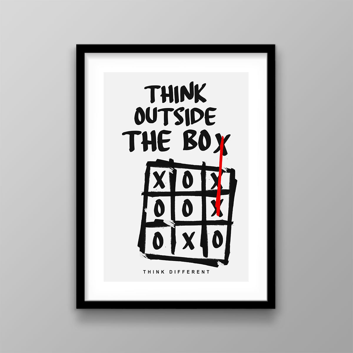 Think Outside The Box - Success Hunters Prints