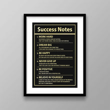 Load image into Gallery viewer, Success Notes - Success Hunters Prints
