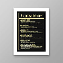 Load image into Gallery viewer, Success Notes - Success Hunters Prints

