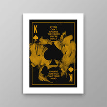 Load image into Gallery viewer, King Card - Success Hunters Prints
