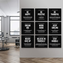Load image into Gallery viewer, 9x Motivational Office Definitions - Success Hunters Prints
